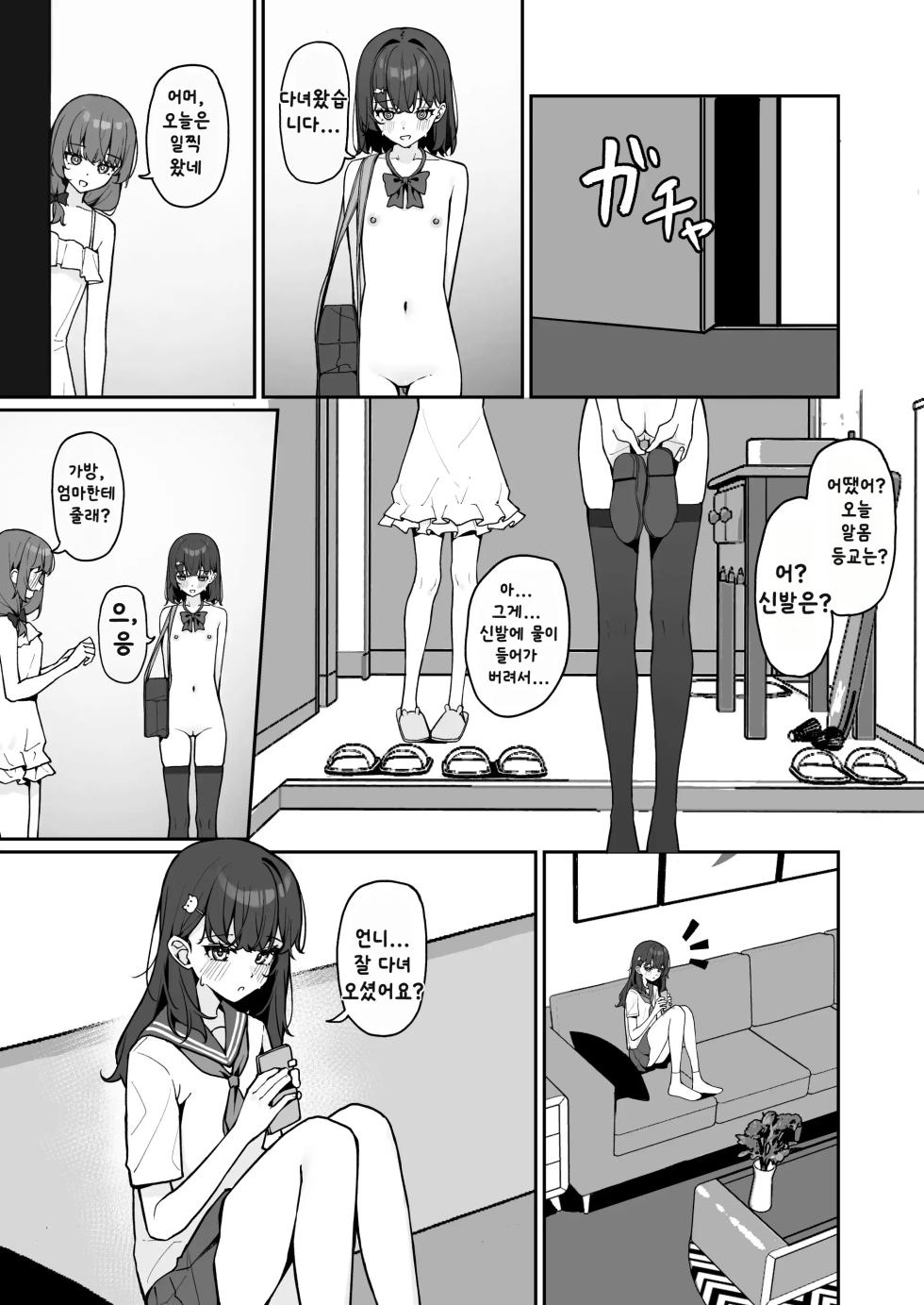 [Saki Rinku] Kyou Kara Zenra Toukou 3 | 오늘부터 전라등교 3 [Korean] [Digital] - Page 10