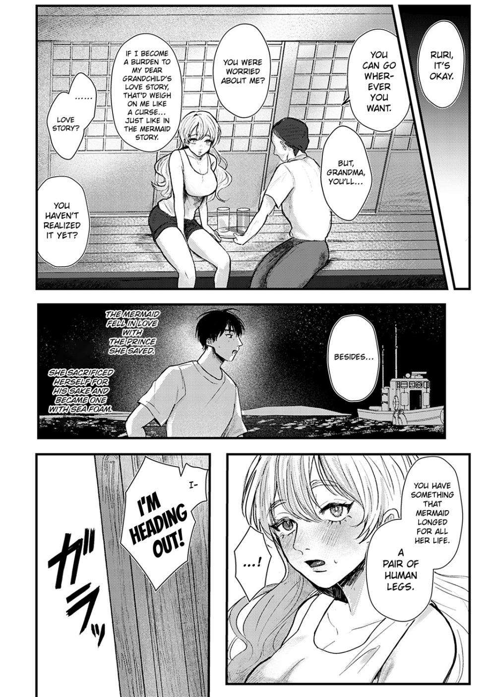 [Shikabanekamo] Anata ga Awa ni Narumaeni | Before You Become Sea Foam (COMIC Anthurium 2023-02) [English] [ConTL] [Digital] - Page 14