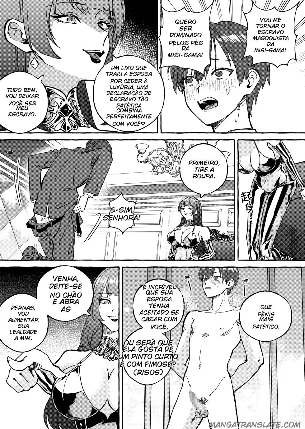 [Mr.Hokke] Dominação por Lavagem Cerebral da rainha - Page 18