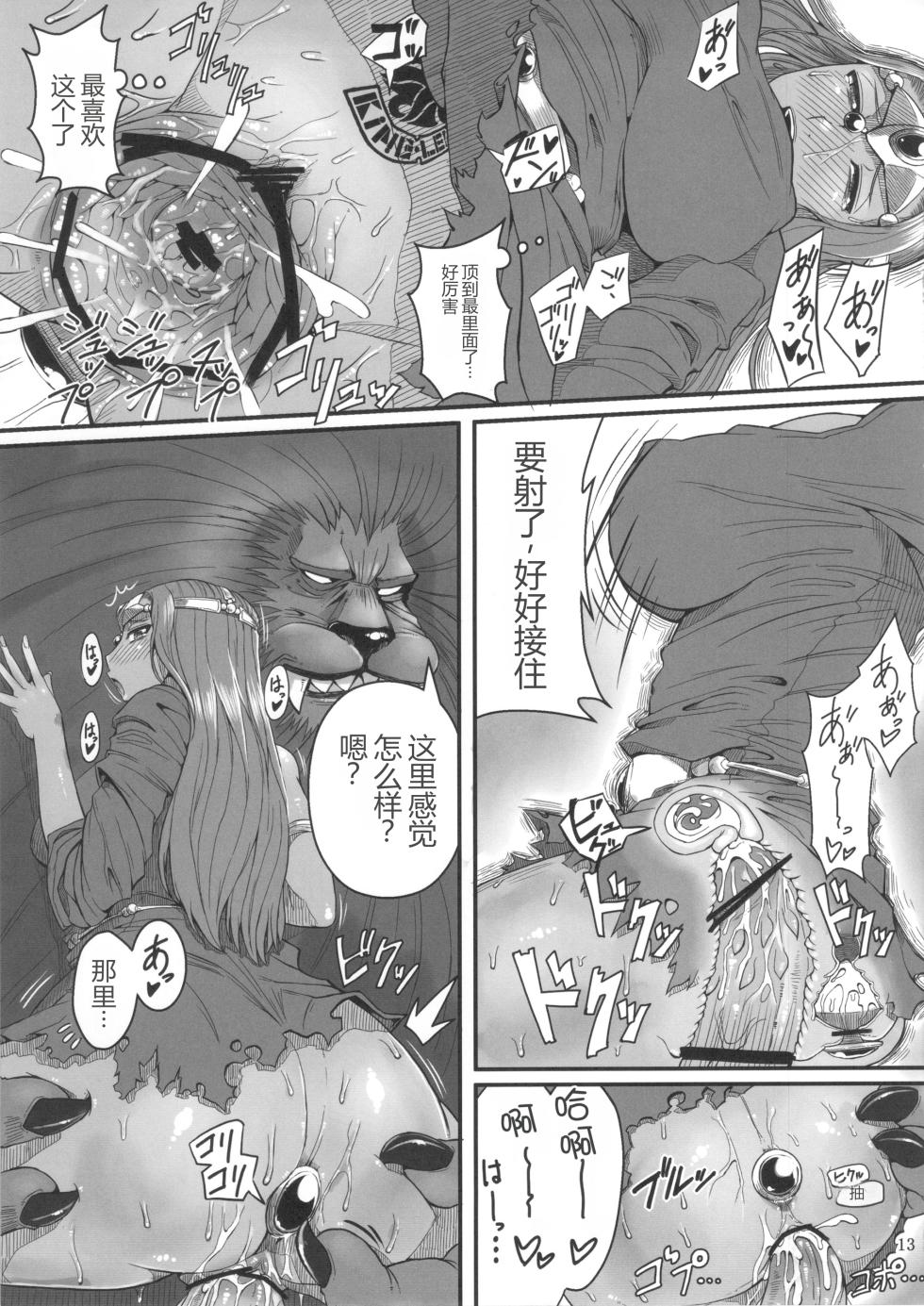 (C84) [A.S.G Group (Misonou)] Jousenken wa Ken Janai no de Soubi Dekimasen (Dragon Quest IV) [Chinese] - Page 14