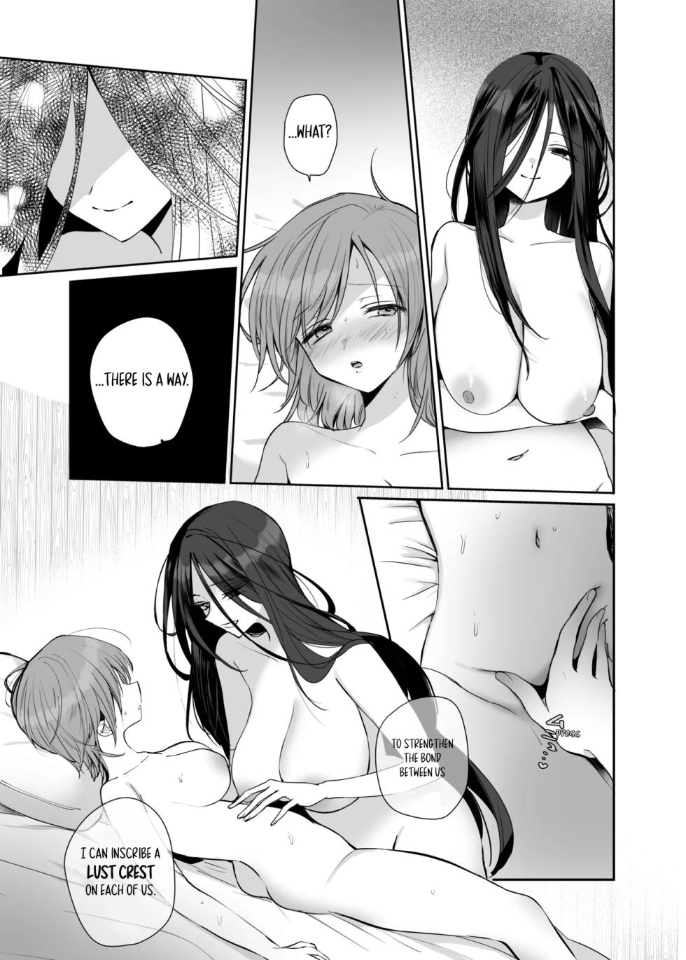 [Tetsukazuno Ao. (Emilio)] Zetsurin Futanari Onna ni Shuuchaku Sarete Omanko Baka ni Sareta Boukensha  | A Female Adventurer Gets Turned into a Sex Crazed Pussy-Obsessed Woman by an Insatiable Futanari Woman [English] [Digital] - Page 25