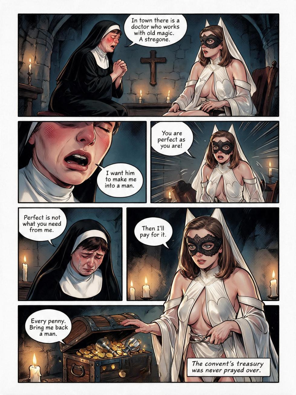 Nun Laura & Silvia [AI Generated] - Page 15