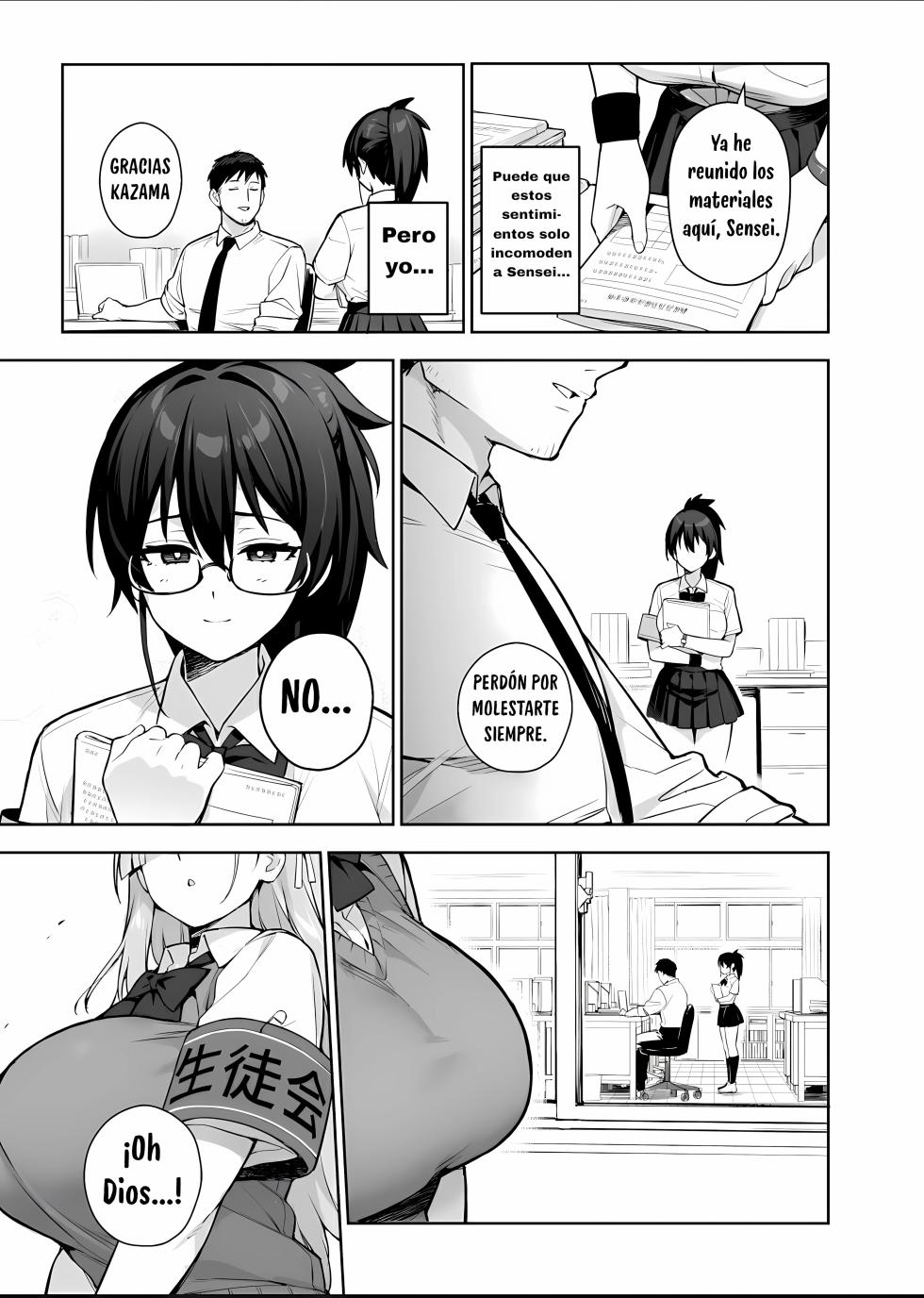[TRY&Hougen Futari Shakai (TRY Hougen)] Atarashii Fuuki Iinchou wa Kyonyuu Sugiru Ken 3｜Sobre La Nueva Presidenta Del Comité De Disciplina Y Sus Enormes Tetas 3 [Spanish] [Orrorin] [Decensored] [Digital] - Page 33