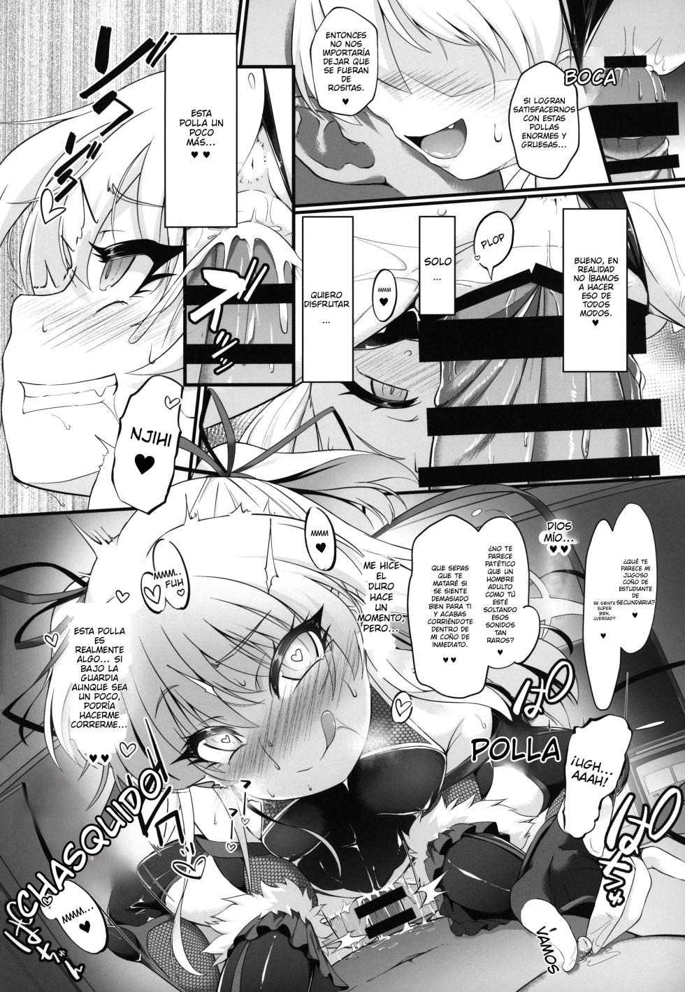 (C97) [CHARAN PORAN (Nekono Matatabi)] Taimanin Rika Miria (THE IDOLM@STER CINDERELLA GIRLS) (Spanish) (MTL) - Page 9