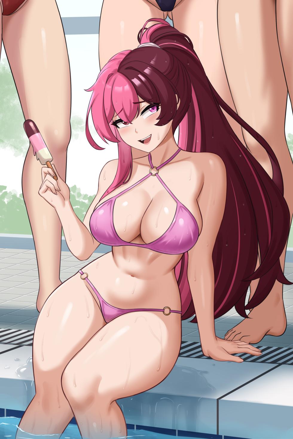 (Cslucaris) Exclusive: Neo’s found some trouble at the pool(RWBY Futa) - Page 1
