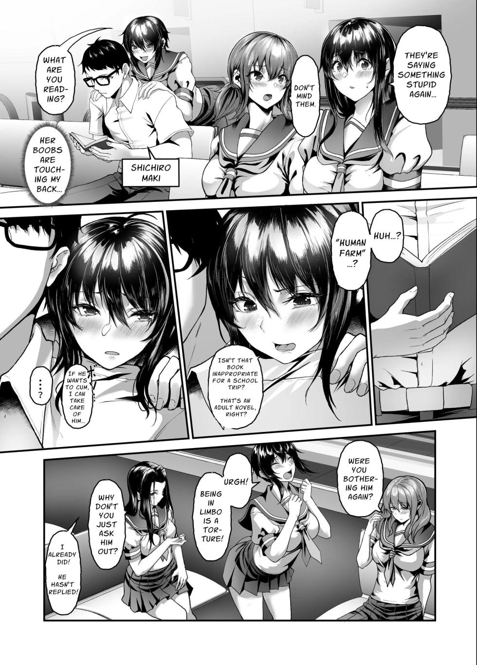 [NxCthermit (nohito)] Zetsumetsu Hogo Keikaku Re ~Uchuujin ni Sarawareta Watashitachi wa Ningen Bokujou de Kawarete Haramaserareru~ | Extinction Prevention Plan (English) [Complete] [Digital] - Page 7