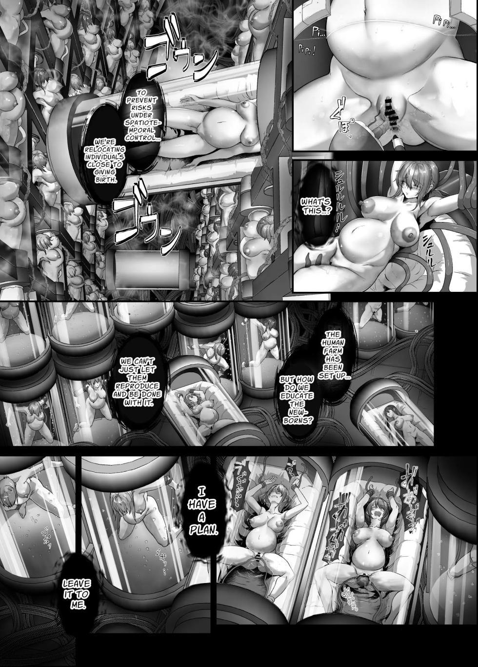 [NxCthermit (nohito)] Zetsumetsu Hogo Keikaku Re ~Uchuujin ni Sarawareta Watashitachi wa Ningen Bokujou de Kawarete Haramaserareru~ | Extinction Prevention Plan (English) [Complete] [Digital] - Page 37