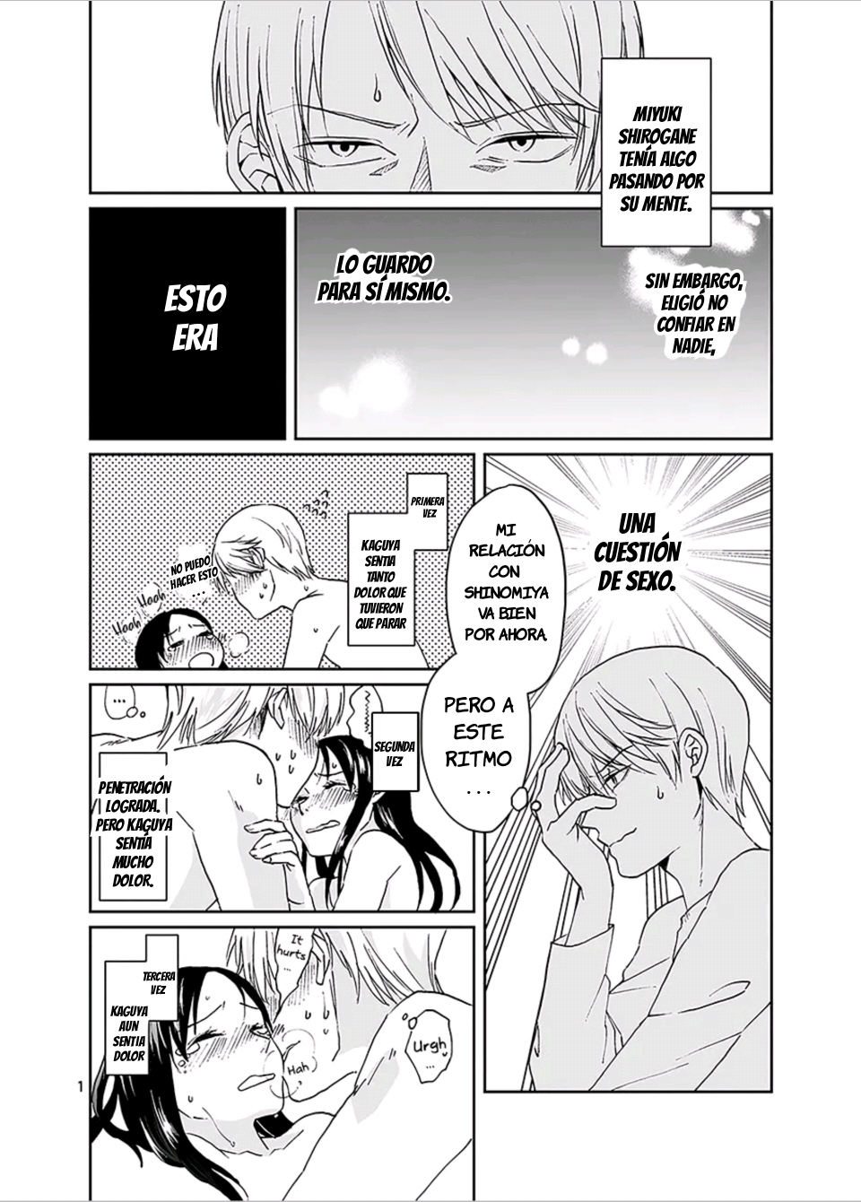 [Mitsuboshi] Shirogane Miyuki wa Ikasetai｜Miyuki Shirogane Quiere Hacerla Correrse (Kaguya-sama wa Kokurasetai) [Spanish] [JFairy Traslate] - Page 2