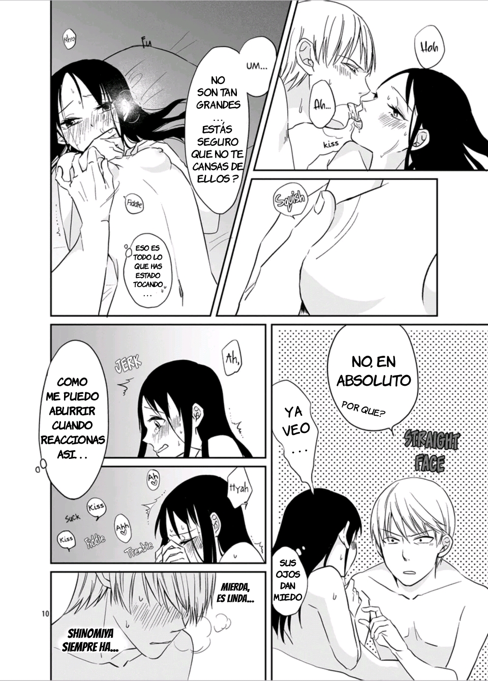 [Mitsuboshi] Shirogane Miyuki wa Ikasetai｜Miyuki Shirogane Quiere Hacerla Correrse (Kaguya-sama wa Kokurasetai) [Spanish] [JFairy Traslate] - Page 11