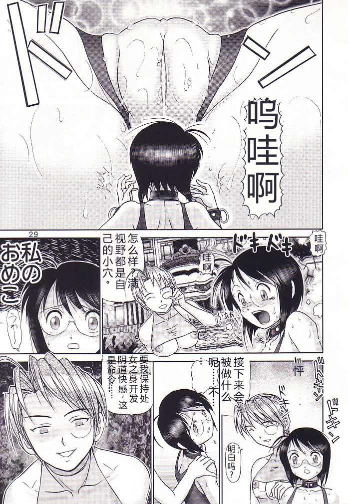 (C62) [Raijinkai (Haruki Genia)] Maso Shino San (Love Hina) [Chinese] - Page 30