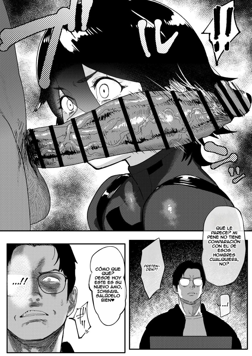 [Jzargo] Tokumei Sousakan Ichigaya Rin ~Koujoku Choukyou Hen~ | Investigadora especial Ichigaya Rin: Adiestramiento y humillación anal [Spanish] [traducciones.lat] - Page 16