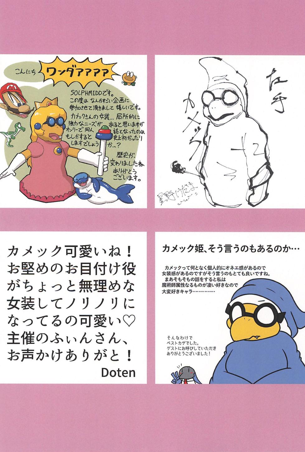 (Kansai Kemoket 11) [Shishamo Manjuu (Various)] Himitsu no Madousho (Super Mario Bros.) - Page 30