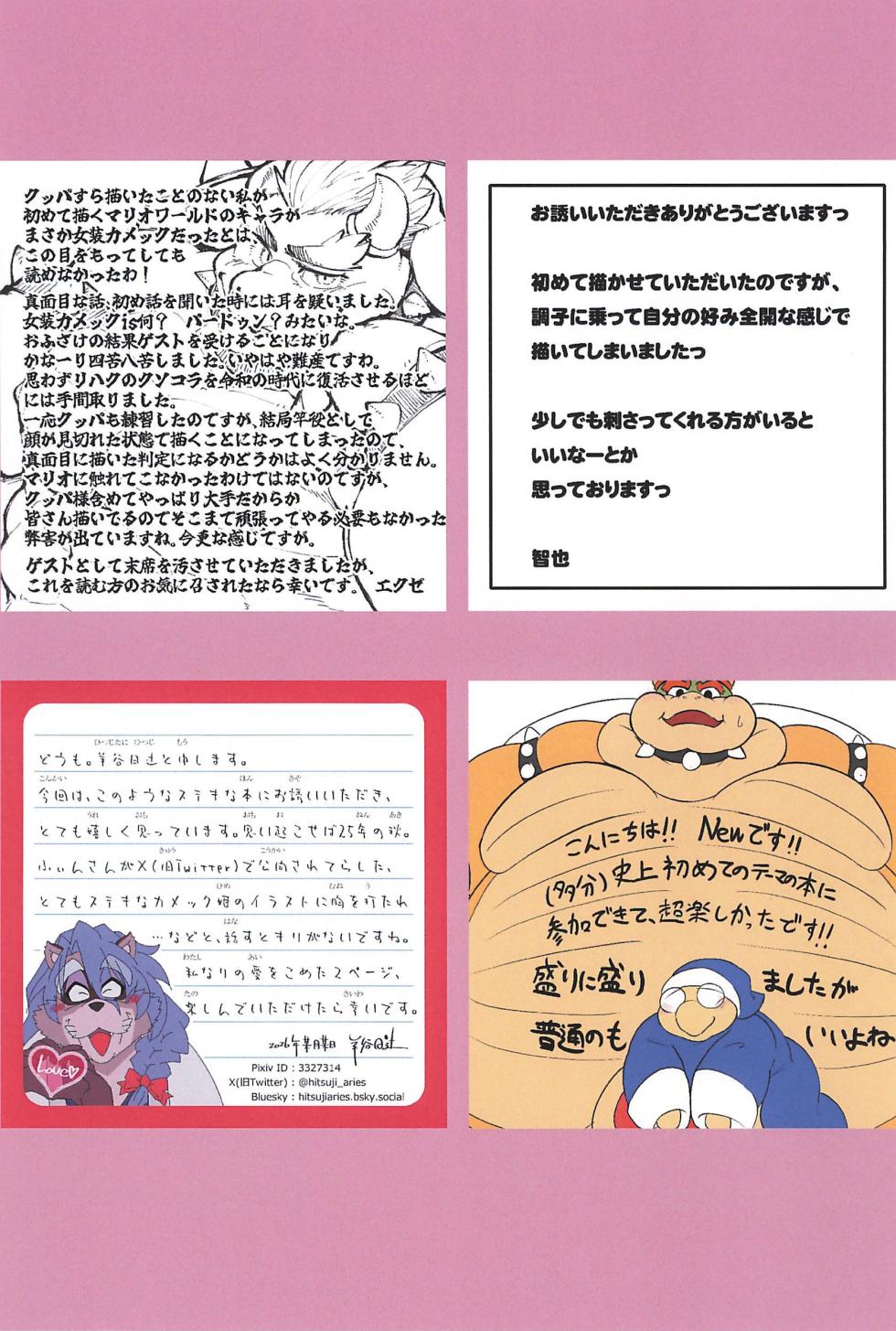(Kansai Kemoket 11) [Shishamo Manjuu (Various)] Himitsu no Madousho (Super Mario Bros.) - Page 31
