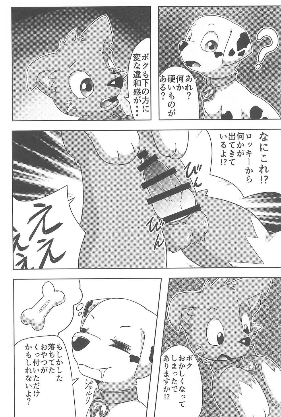 (Kansai Kamoket 11) [Amaterasu (Shiron)] Dengurigaeshi (Paw Patrol) - Page 10