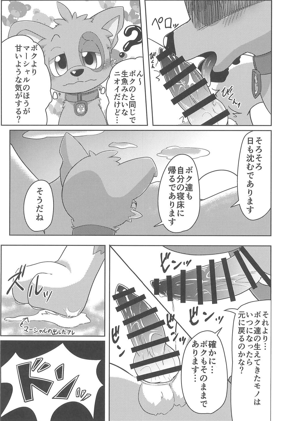 (Kansai Kamoket 11) [Amaterasu (Shiron)] Dengurigaeshi (Paw Patrol) - Page 19