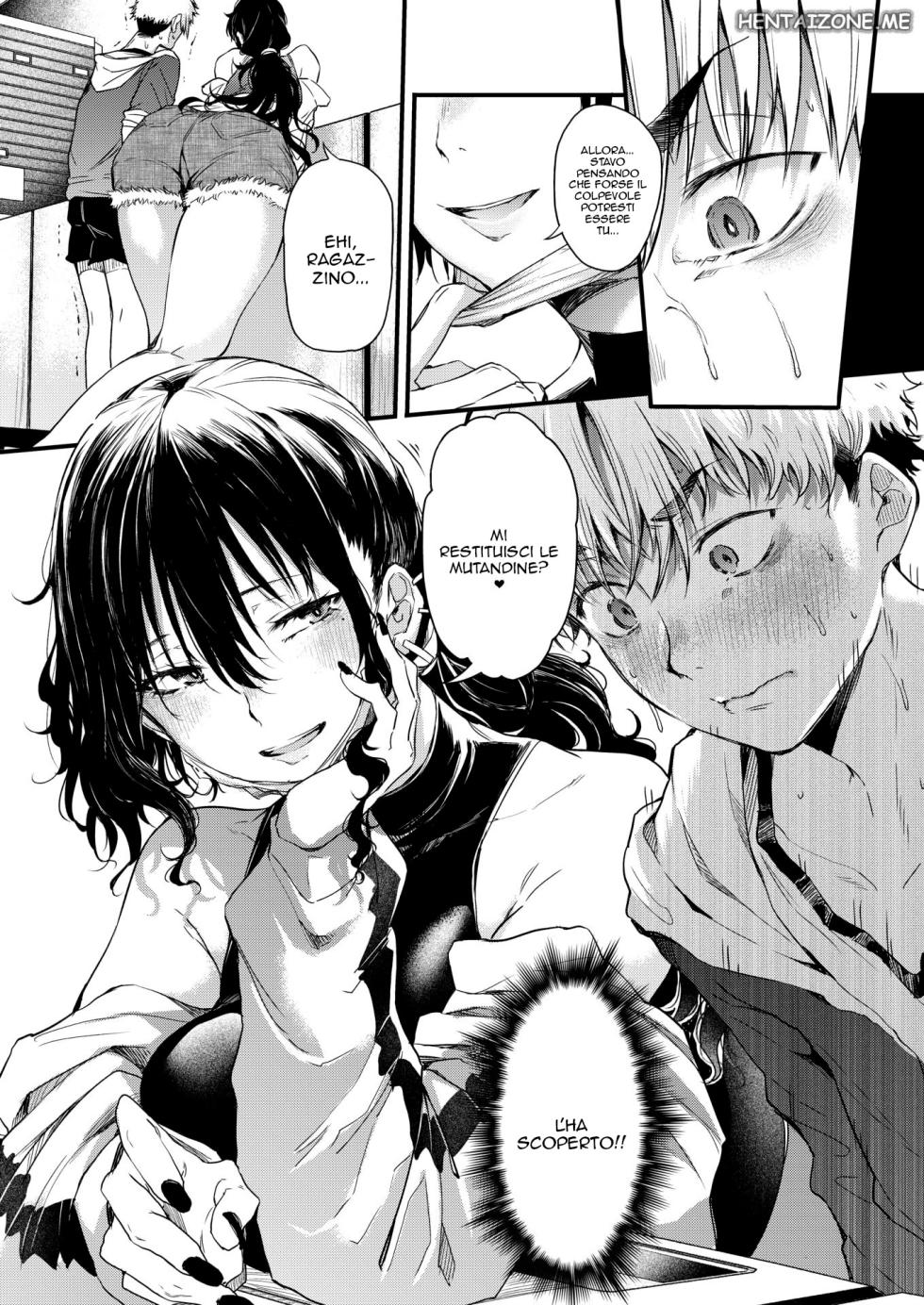 [Nusmusbim] Coin Laundry no Black Onee-san | La ragazza in nero alla lavanderia a gettoni (COMIC HOTMILK 2026-09) [Italian] [Digital] - Page 11