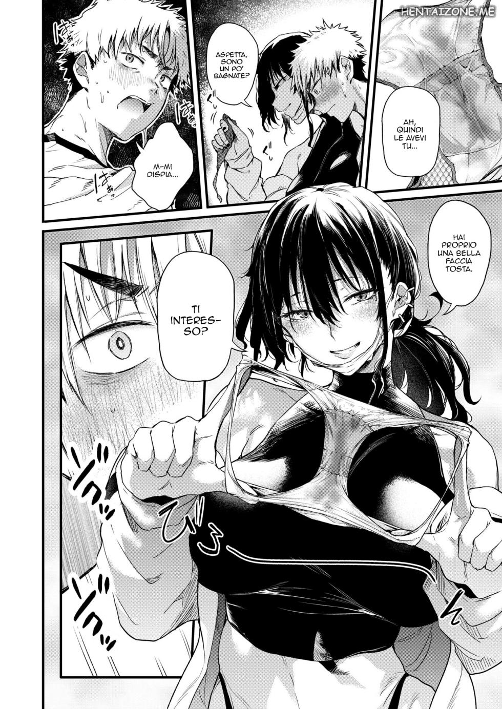 [Nusmusbim] Coin Laundry no Black Onee-san | La ragazza in nero alla lavanderia a gettoni (COMIC HOTMILK 2026-09) [Italian] [Digital] - Page 12