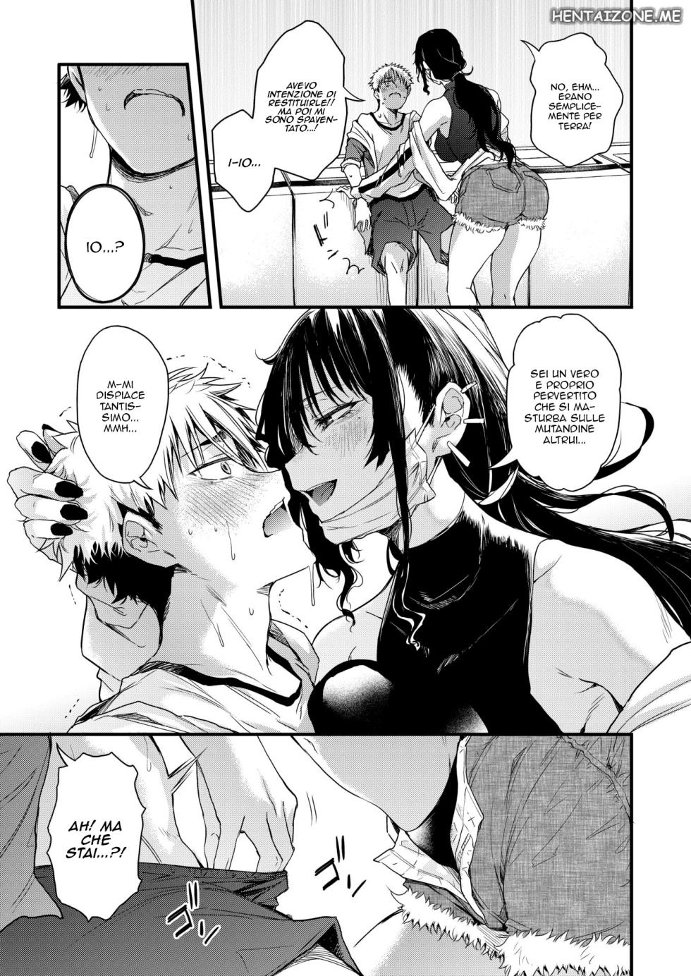 [Nusmusbim] Coin Laundry no Black Onee-san | La ragazza in nero alla lavanderia a gettoni (COMIC HOTMILK 2026-09) [Italian] [Digital] - Page 13