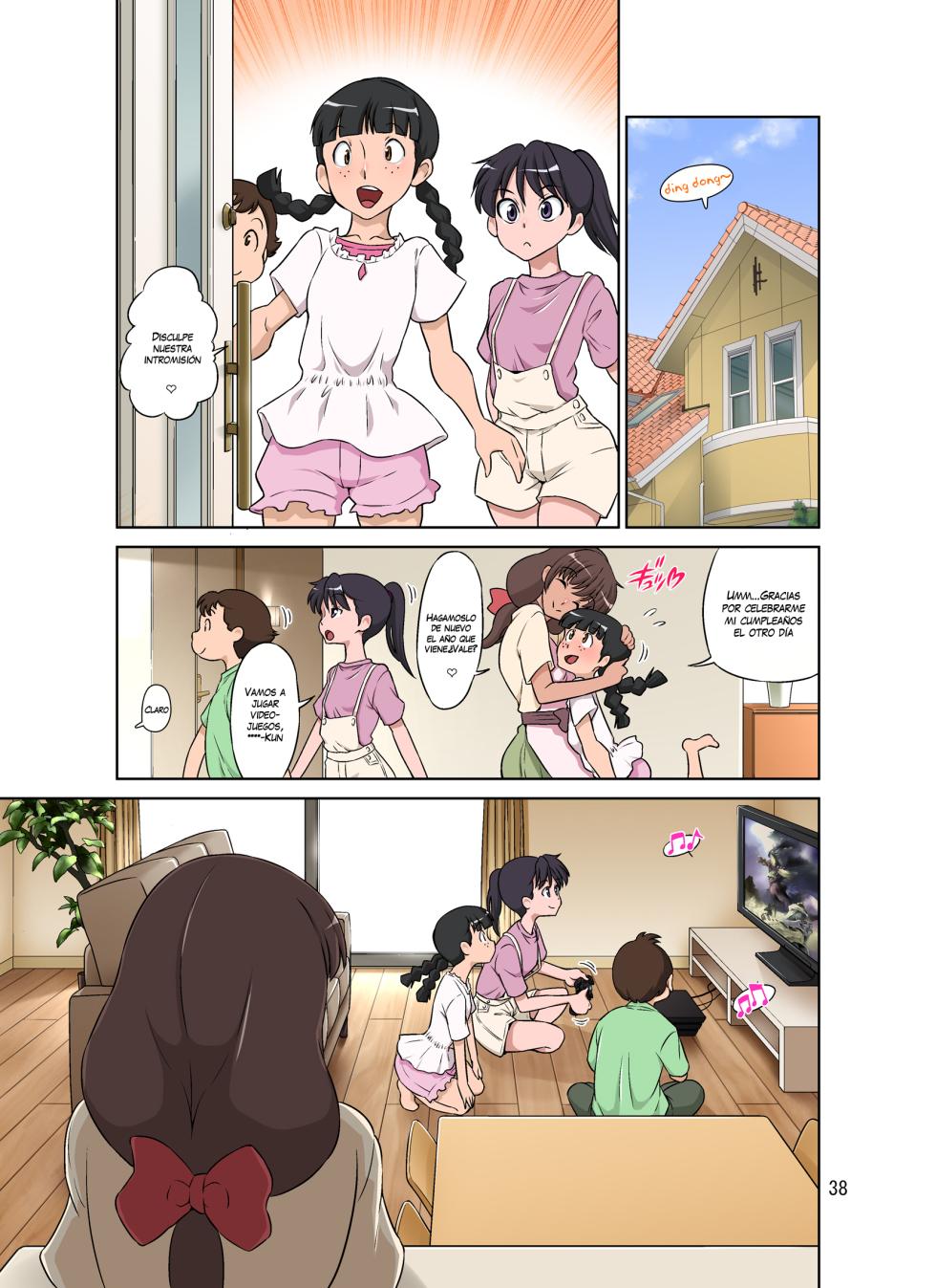 [DOZA Village (Dozamura)] Sewayaki Mama, Musuko ni Hamerareru. [Spanish] [VarKatzas666] - Page 38