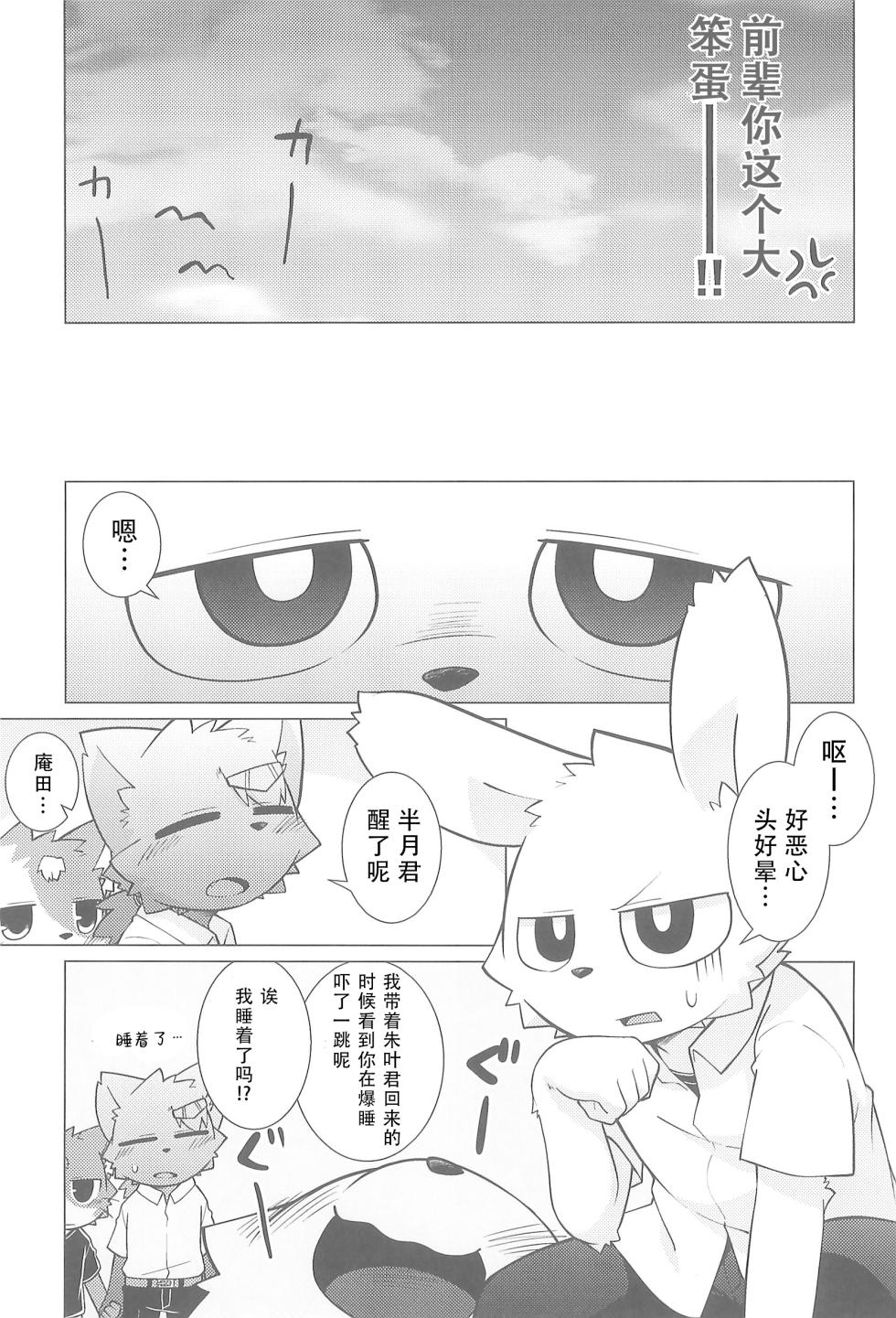 (関西けもケット11) [PELL-MELL WORKS (鴻上)] 最喜欢内裤★半月君 危险！私房调味篇[星糖梦个人汉化] - Page 23
