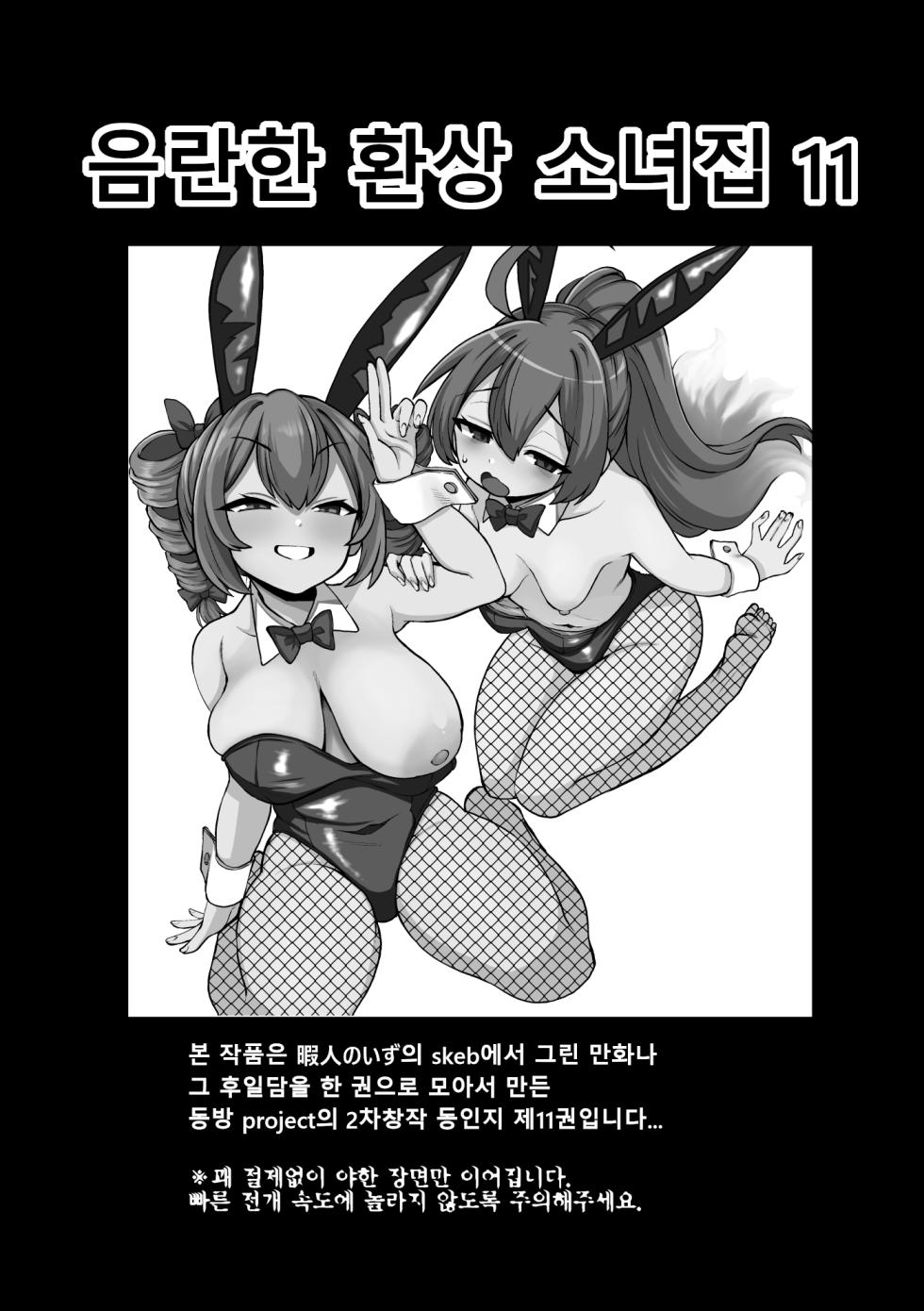 [Shoujo Rakugakichuu (Himajin no Izu)] skeb na Gensou Shoujo Shuu 11 | 음란한 환상 소녀집 11 (Touhou Project) [Korean] [Digital] - Page 3
