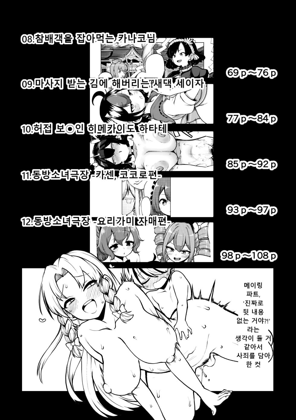 [Shoujo Rakugakichuu (Himajin no Izu)] skeb na Gensou Shoujo Shuu 11 | 음란한 환상 소녀집 11 (Touhou Project) [Korean] [Digital] - Page 5