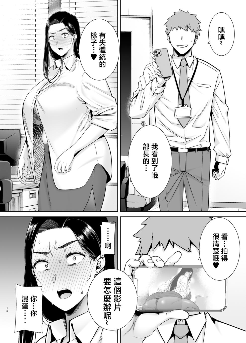 [DOLL PLAY (黒巣ガタリ)] 職場霸凌的女上司與社畜君1~3 [中国翻訳] [無修正] - Page 11