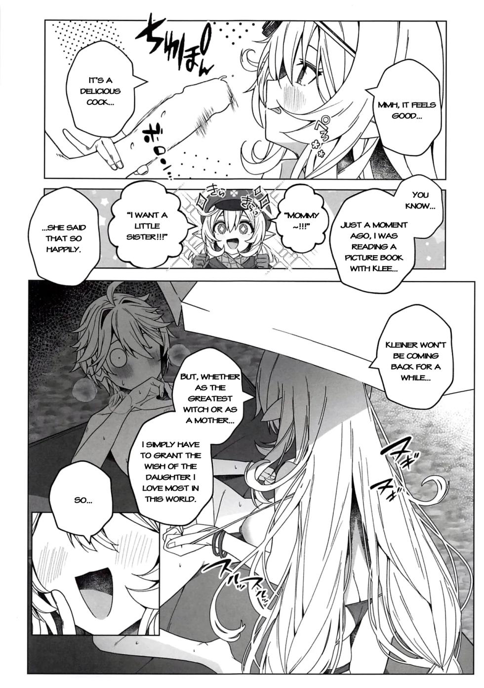 (C108) [Nobutorakai (Nidaime)] Beware of the Summer Witch! (Genshin Impact) [English] - Page 8