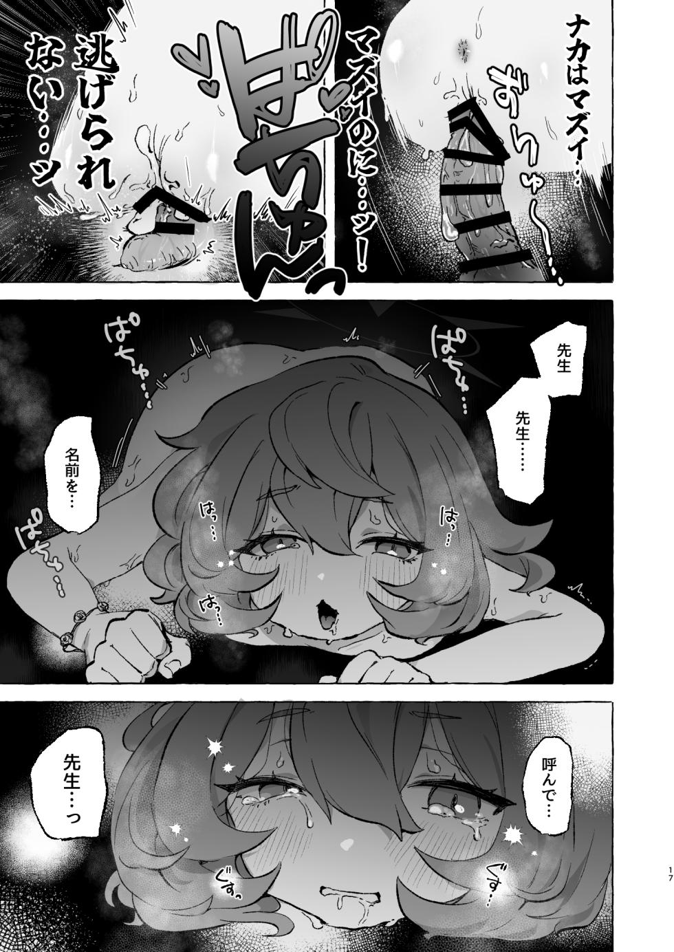 [Sessha Rinyo Samurai (Rinyokasu)] Osou Iroha (Blue Archive) [Digital] - Page 16