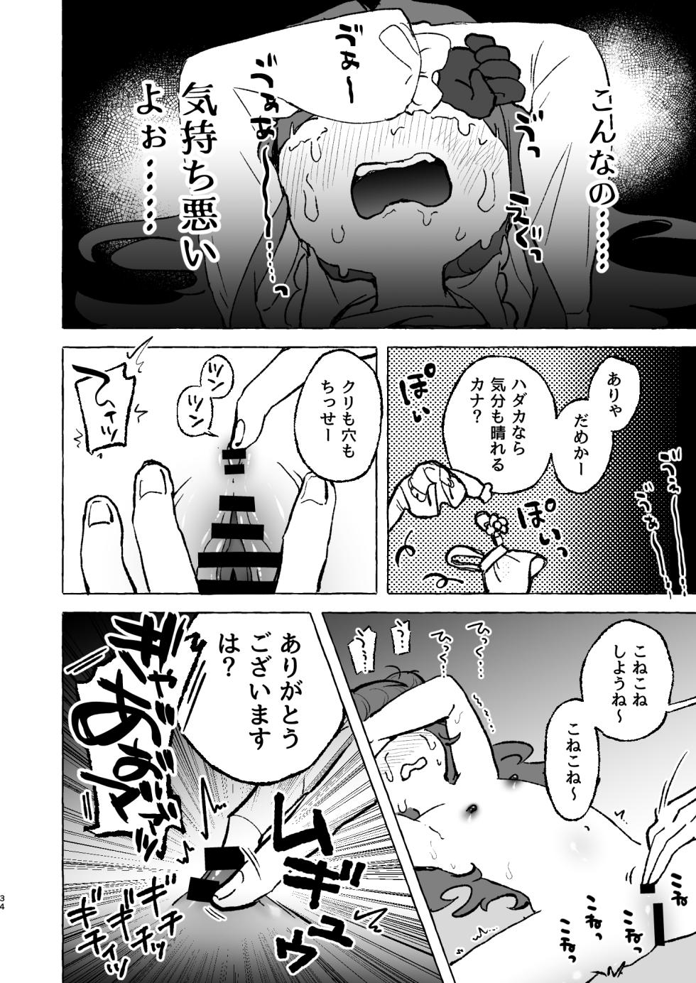 [Sessha Rinyo Samurai (Rinyokasu)] Amaama Kokona Bokoboko Nagomi (Blue Archive) [Digital] - Page 33