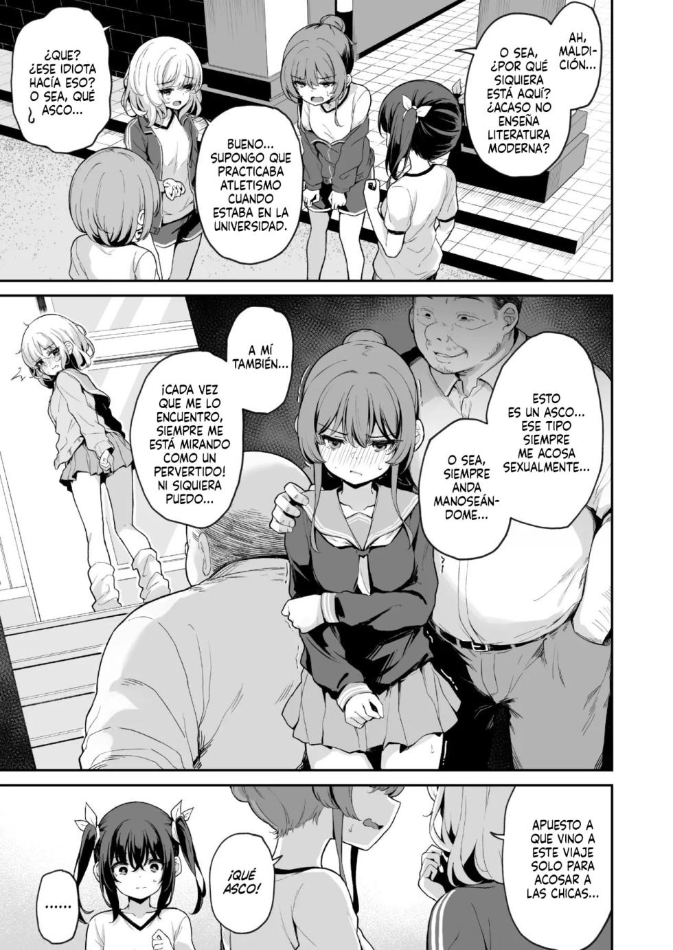 [Hiiro no Kenkyuushitsu (Hitoi)] Ochiba Nikki -Nae Gasshuku Hen 1- | Diario de las Hojas Caídas -Arco del Campamento de Entrenamiento de Nae- 1 [Spanish] [New Scan Doujin] [Digital] - Page 6