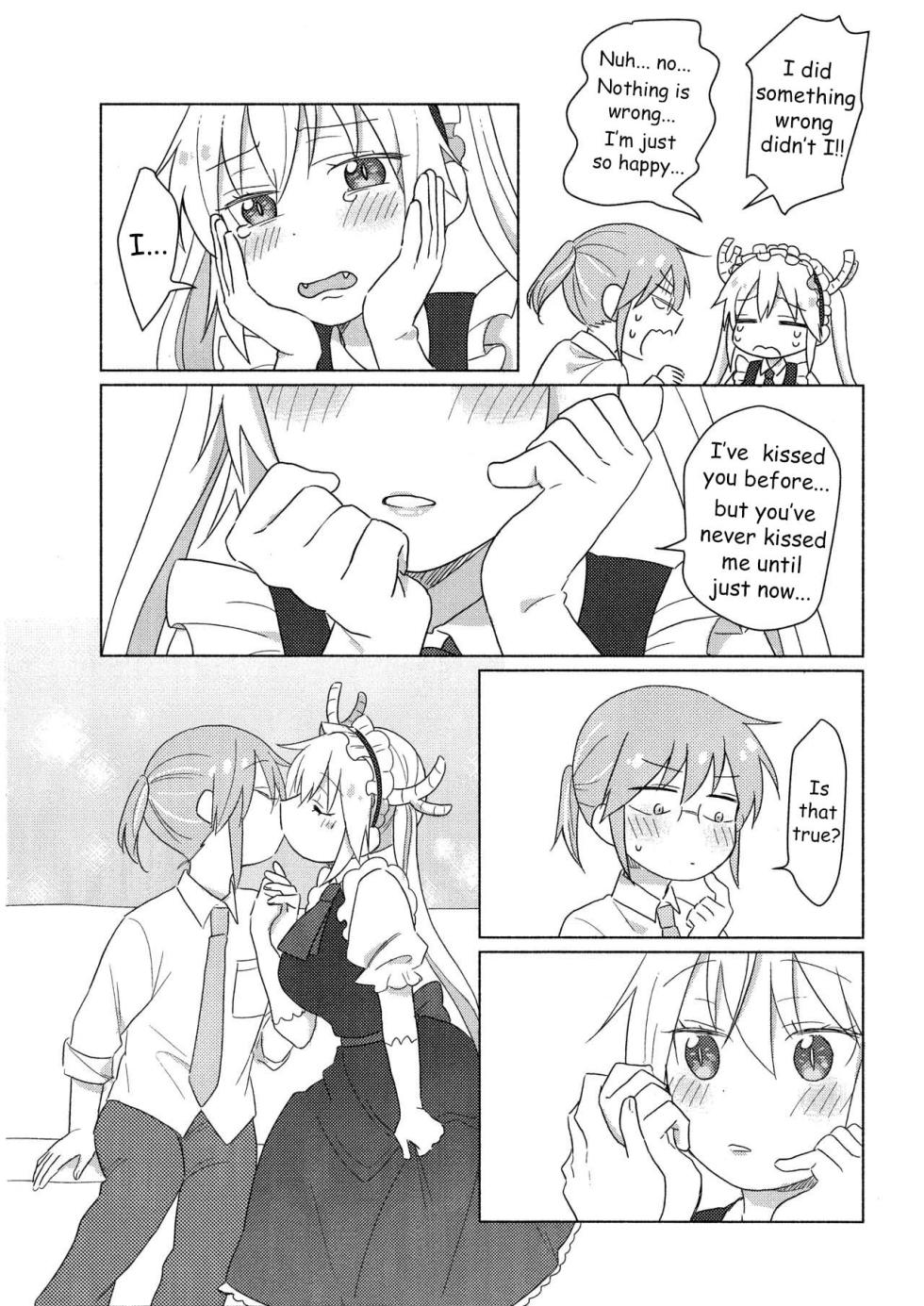 [Usabarashi (Usako)] A Night Alone with Miss Kobayashi [English] - Page 22