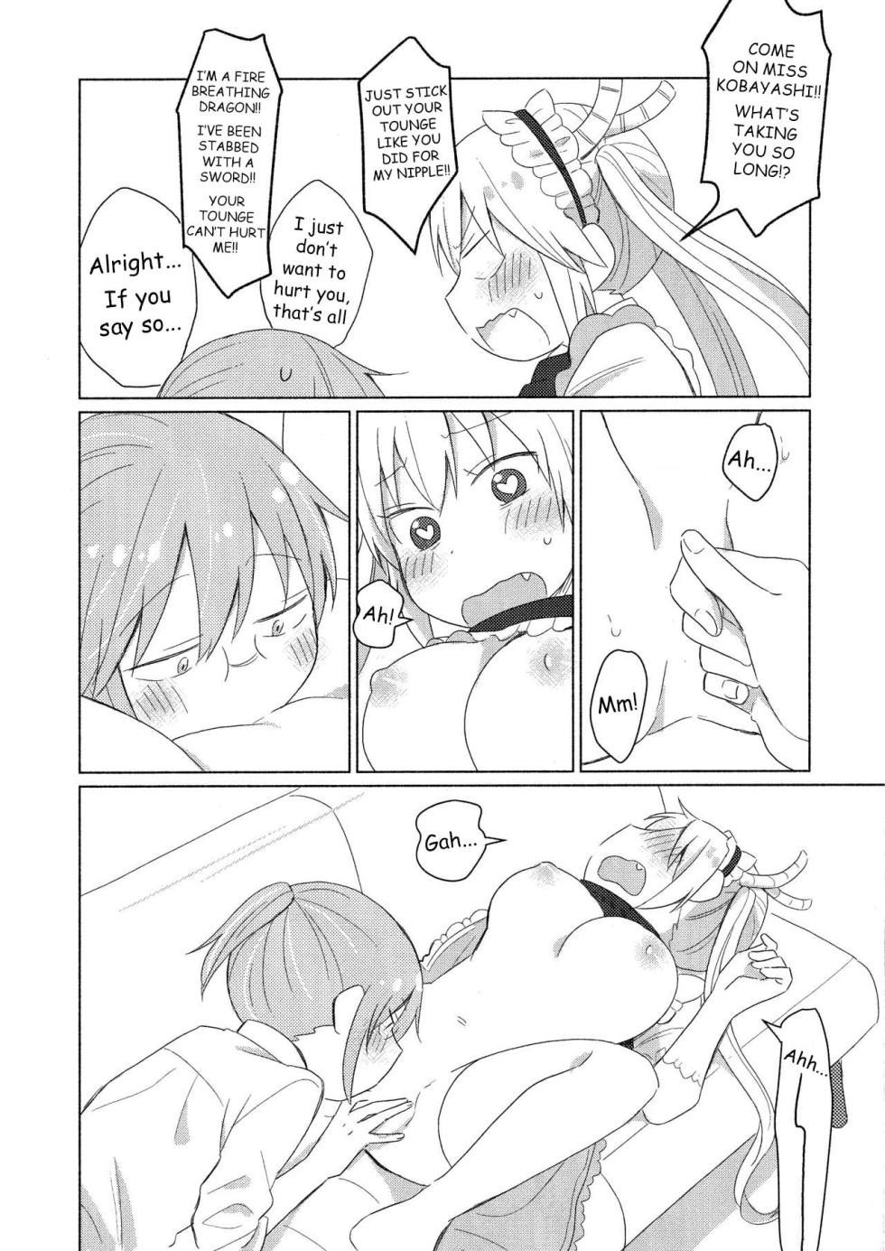[Usabarashi (Usako)] A Night Alone with Miss Kobayashi [English] - Page 28