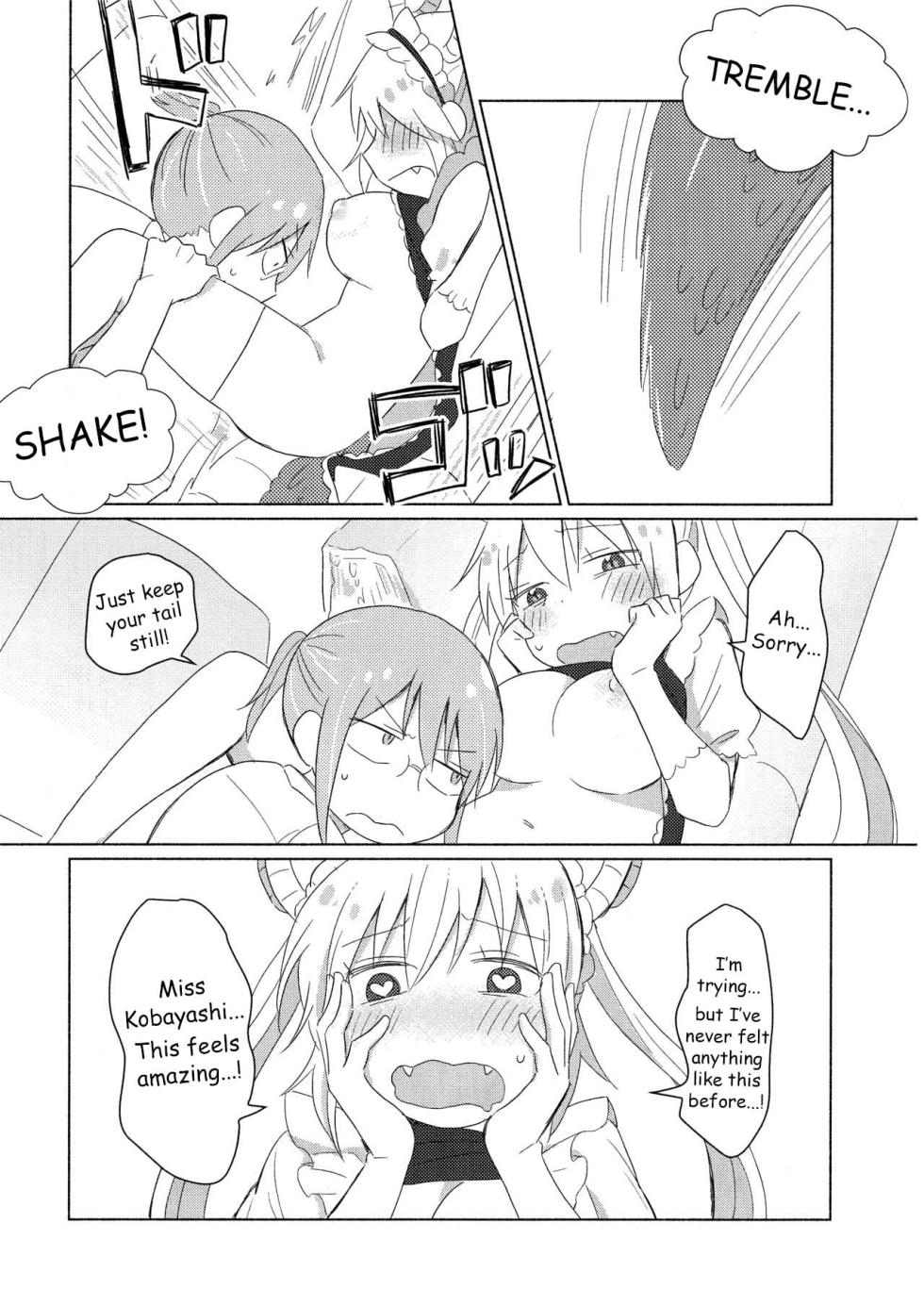 [Usabarashi (Usako)] A Night Alone with Miss Kobayashi [English] - Page 29