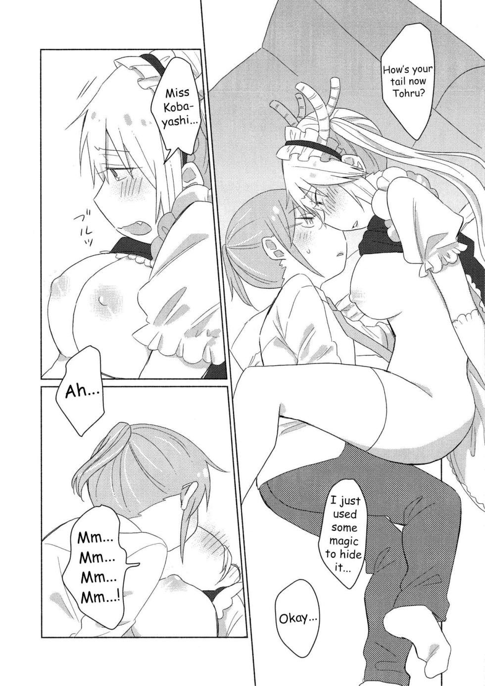 [Usabarashi (Usako)] A Night Alone with Miss Kobayashi [English] - Page 30