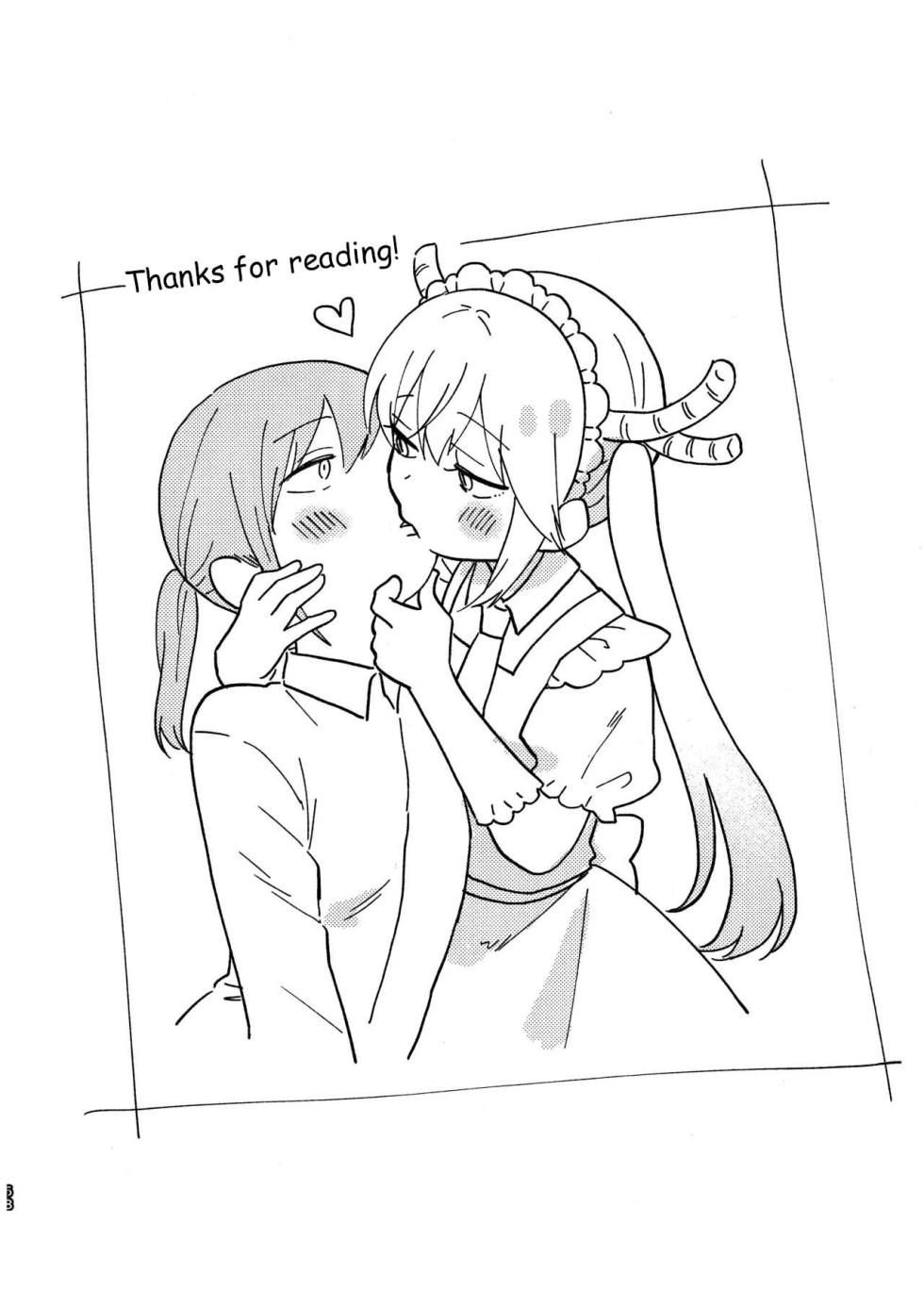 [Usabarashi (Usako)] A Night Alone with Miss Kobayashi [English] - Page 36