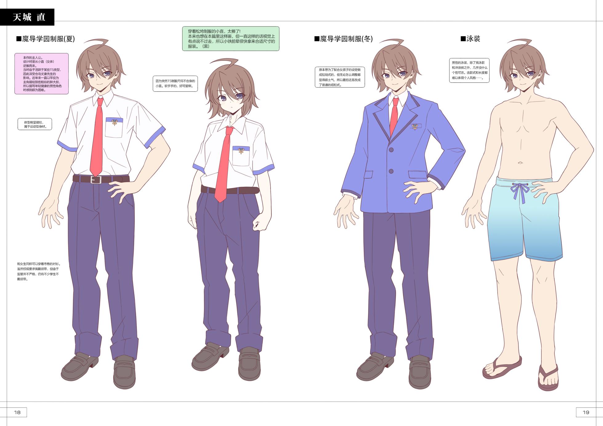 [LemonMaiden (Aoi Masami)] TS Magical Girl Nao! Design Works #2 COSTUMES [Chinese] [Digital] - Page 10
