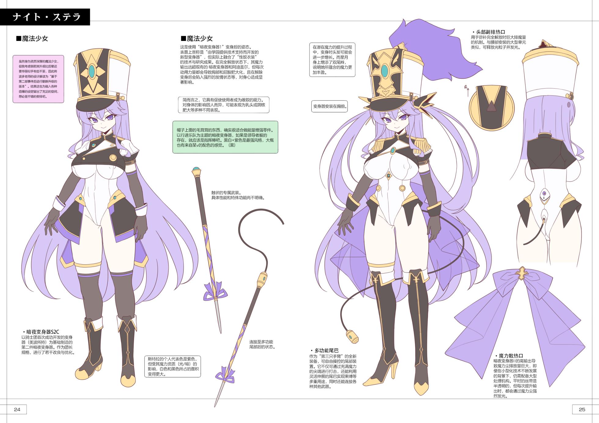 [LemonMaiden (Aoi Masami)] TS Magical Girl Nao! Design Works #2 COSTUMES [Chinese] [Digital] - Page 13