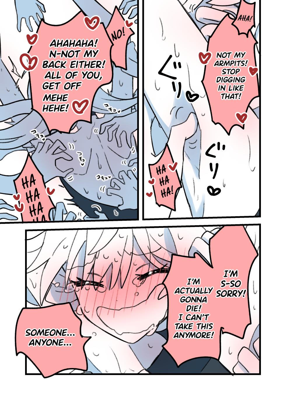 [M_O_kuku] A Slender Girl Falls Into a Tickling Trap and Has Her Weak Spots Targeted - Page 13