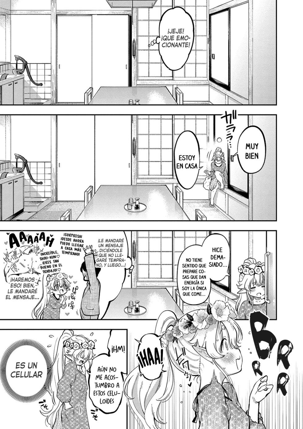 [Tsuruyama Mito] Osanazuma Elf-san wa 211-sai | La joven esposa elfa tiene 211 años (COMIC BAVEL 2022-03) [Spanish] [Traducciones Necesarias] [Digital] - Page 7