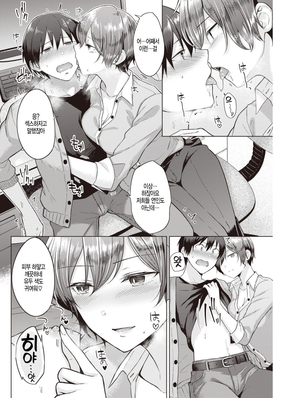 [Sakuma Tsukasa] Day dream (COMIC Kairakuten 2020-04) [Korean] [Decensored] [Digital] - Page 4