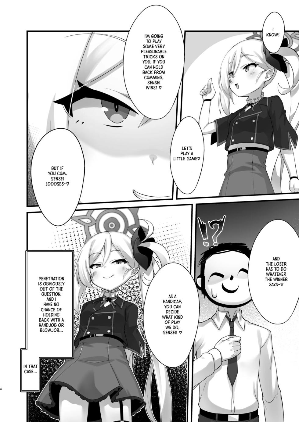 [Gensou Mikan (Kirimia)] Mutsuki-chan ni Cosplay Ecchi Game de Kateru Wakenai yo ne | There's No way I Can Win a Sexy Cosplay Game Against Mutsuki-chan (Blue Archive) [English] [XO Manga] [Digital] - Page 3