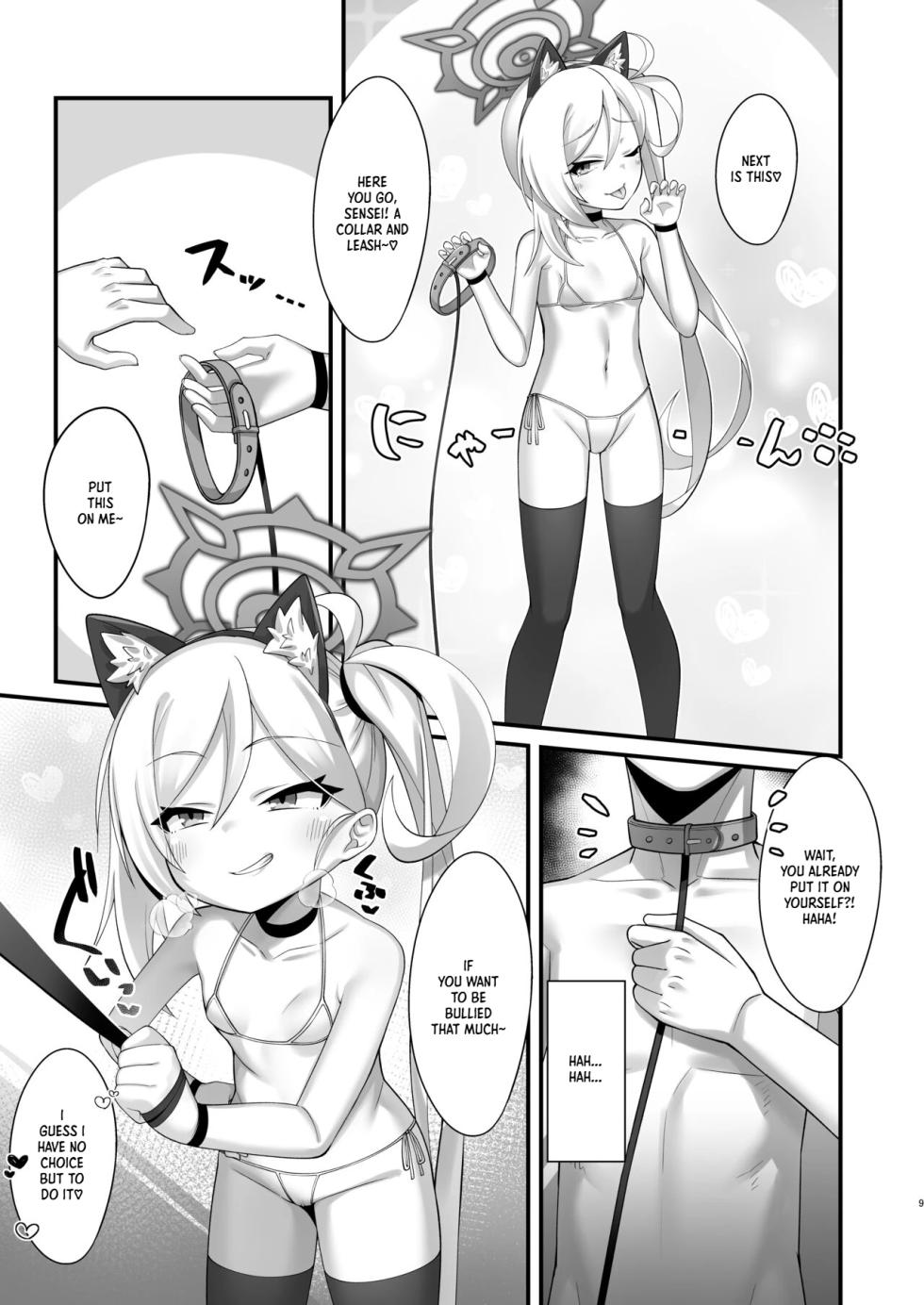 [Gensou Mikan (Kirimia)] Mutsuki-chan ni Cosplay Ecchi Game de Kateru Wakenai yo ne | There's No way I Can Win a Sexy Cosplay Game Against Mutsuki-chan (Blue Archive) [English] [XO Manga] [Digital] - Page 8