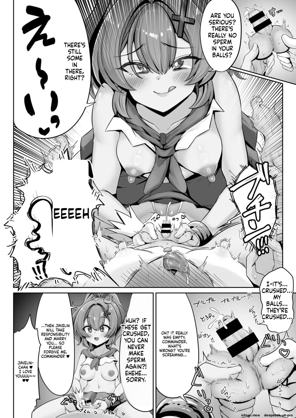 [Aisin Sketch (Fukatsu Eisuke/Athke)] Do-S Shokikan ni Yoru Tamatsubushi Hon (Azur Lane) [English] [Digital] - Page 9