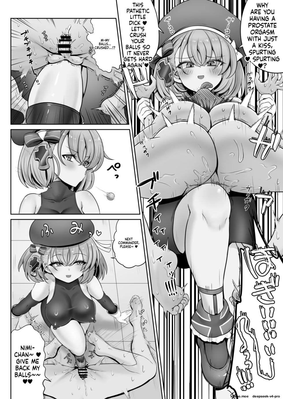 [Aisin Sketch (Fukatsu Eisuke/Athke)] Do-S Shokikan ni Yoru Tamatsubushi Hon (Azur Lane) [English] [Digital] - Page 25