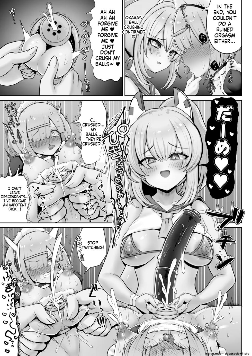[Aisin Sketch (Fukatsu Eisuke/Athke)] Do-S Shokikan ni Yoru Tamatsubushi Hon (Azur Lane) [English] [Digital] - Page 40