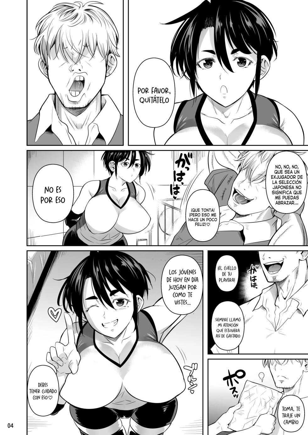 [Shoot The Moon (Fuetakishi)] Asettarashi 0 183cm no Akujiki Deka Onna | Asettarashi 0 - La enorme chica de 1,83 m con un apetito voraz [Spanish] [Traducciones Necesarias] [Digital] - Page 5