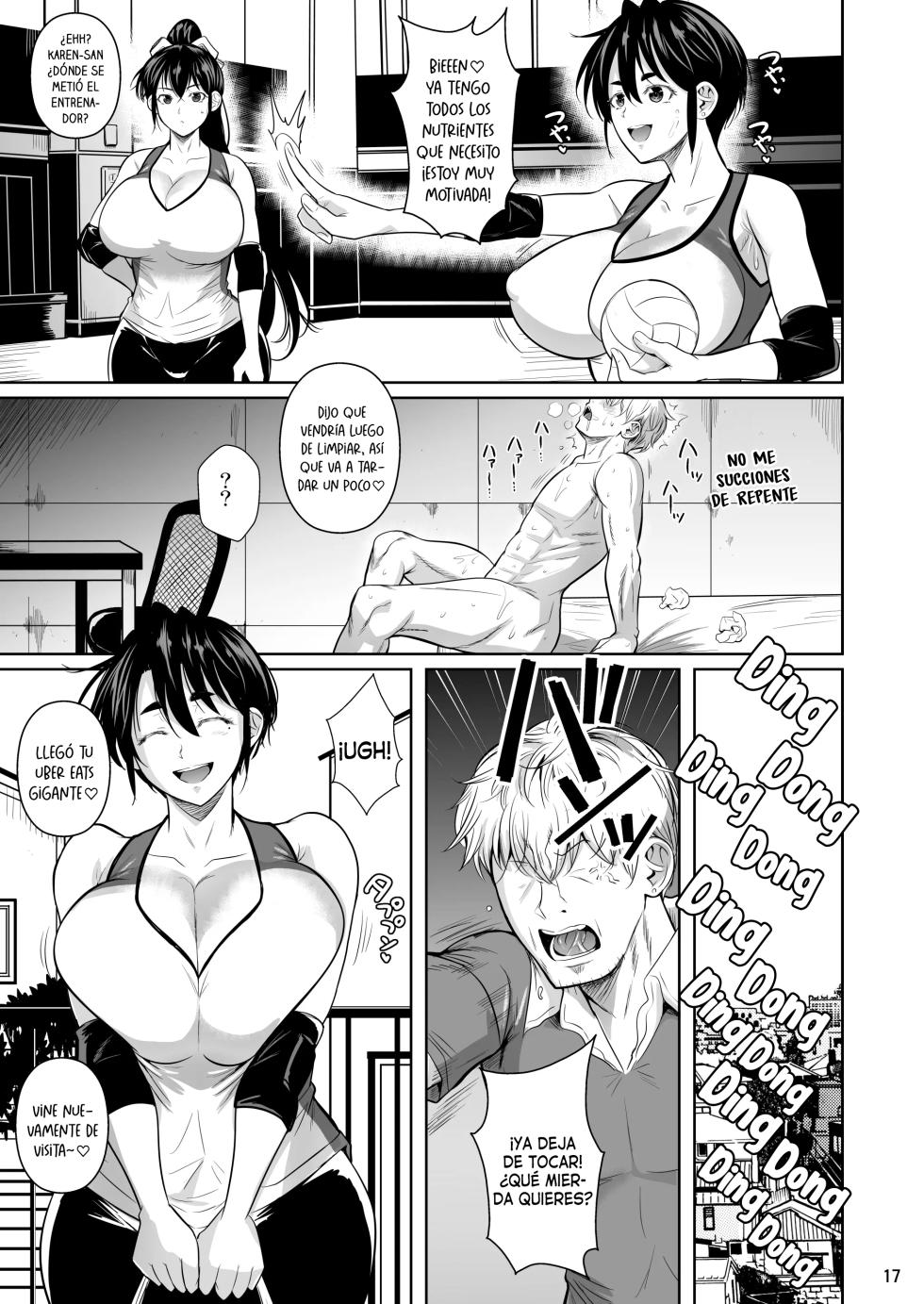 [Shoot The Moon (Fuetakishi)] Asettarashi 0 183cm no Akujiki Deka Onna | Asettarashi 0 - La enorme chica de 1,83 m con un apetito voraz [Spanish] [Traducciones Necesarias] [Digital] - Page 18