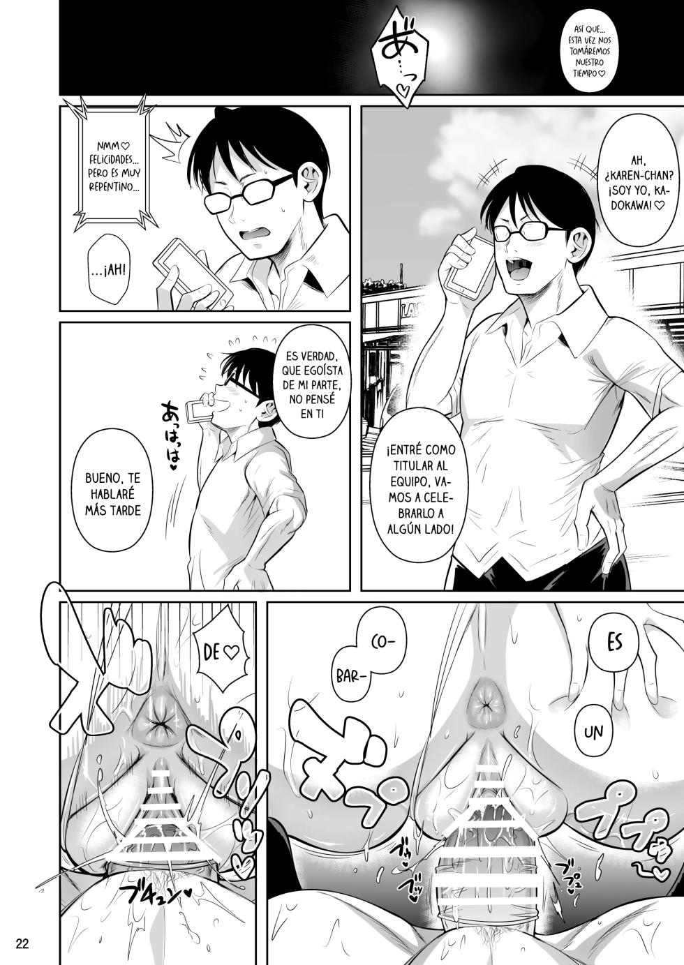 [Shoot The Moon (Fuetakishi)] Asettarashi 0 183cm no Akujiki Deka Onna | Asettarashi 0 - La enorme chica de 1,83 m con un apetito voraz [Spanish] [Traducciones Necesarias] [Digital] - Page 23