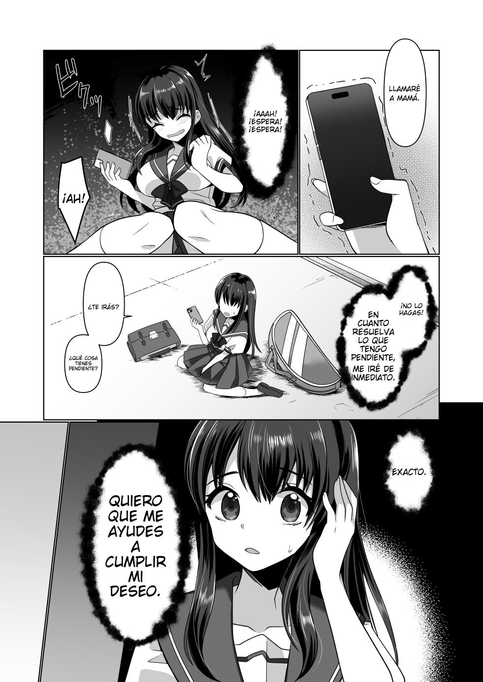 [Amuai Okashi Seisakusho (Takahashi Shijimi)] Hyoui Yuugi ~Yatto Mitsuketa Karada de Tanoshimu Hanashi~ | Juego de posesión: Una historia sobre disfrutar del cuerpo que por fin encontré [Spanish] [KatashiTetsu] - Page 9